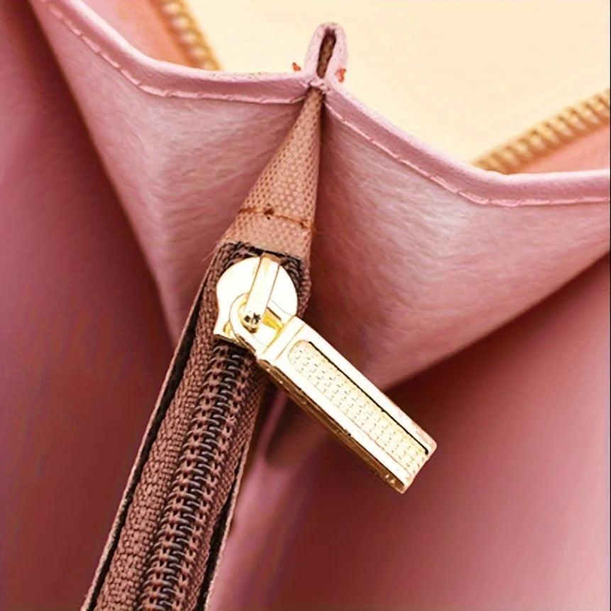 Women’s Large Capacity Wallet – Double Layer Phone Purse