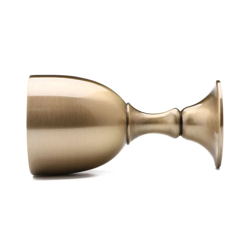 Vintage Copper Wine Glass 100ml – Handcrafted Retro Goblet