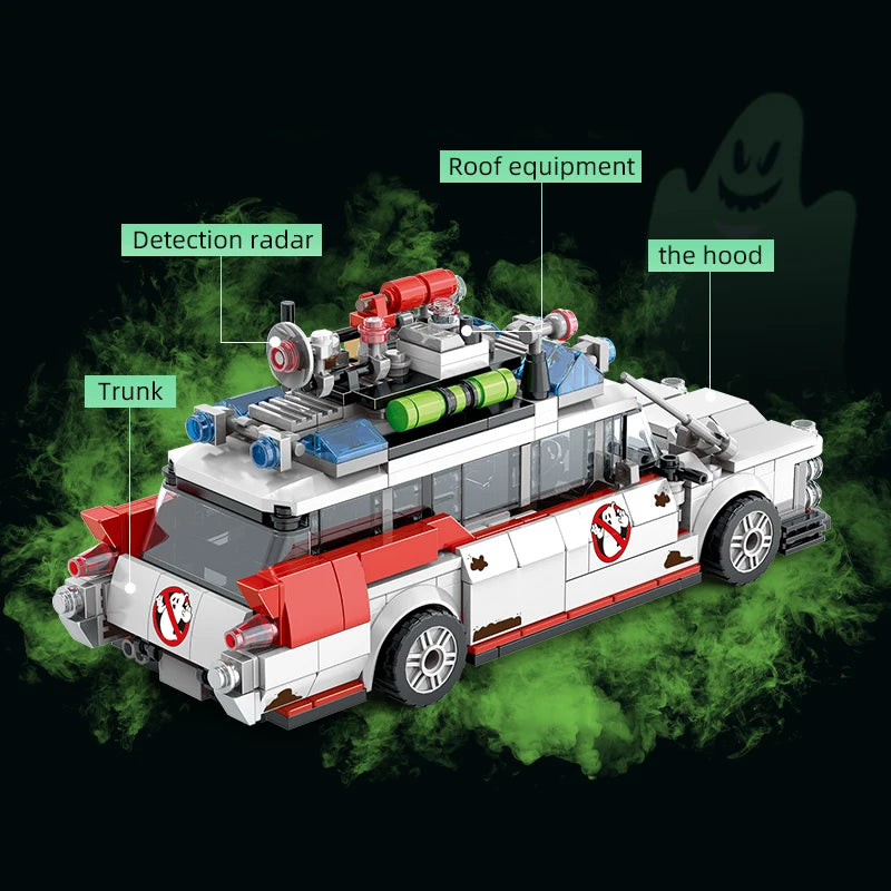 Ghostbusters ECTO-1 Car Model Building Kit – 562pcs